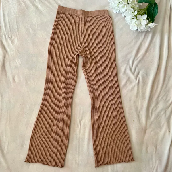 Boutique Tan Rib Knit Set - Image 8