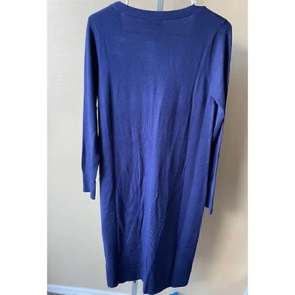 Modcloth Knee Length Cardigan Dress Size Medium - Image 2