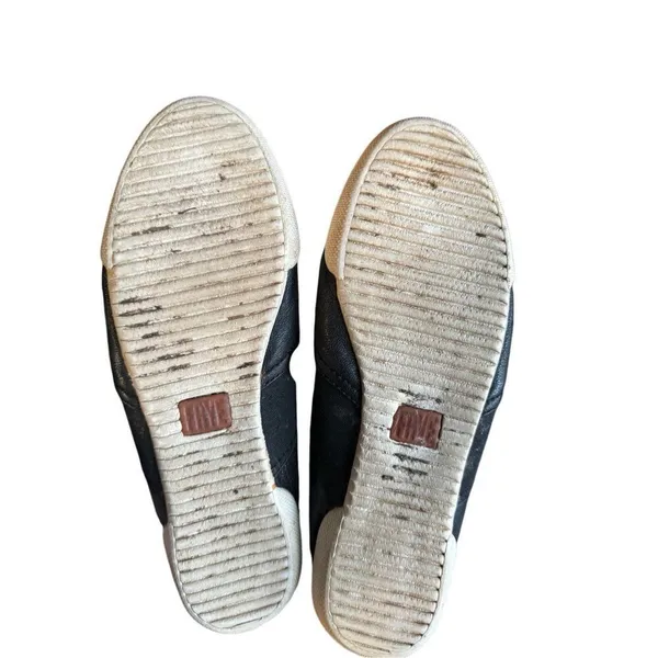Frye Women's Melanie Gored Mule Leather Slip-on‎ Shoes Size 6 Black - Image 8