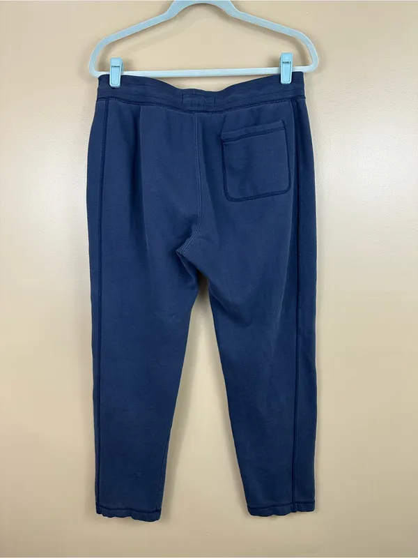 Y2K Abercrombie & Fitch Womens Sweatpants Large Navy Red Moose Logo Vintage - Image 5