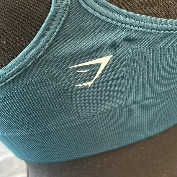 Gymshark, winter teal sports‎ sweat seamless sports size small - Image 4