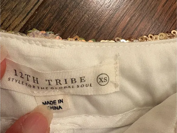 12th tribe Gold Size XS - Image 7