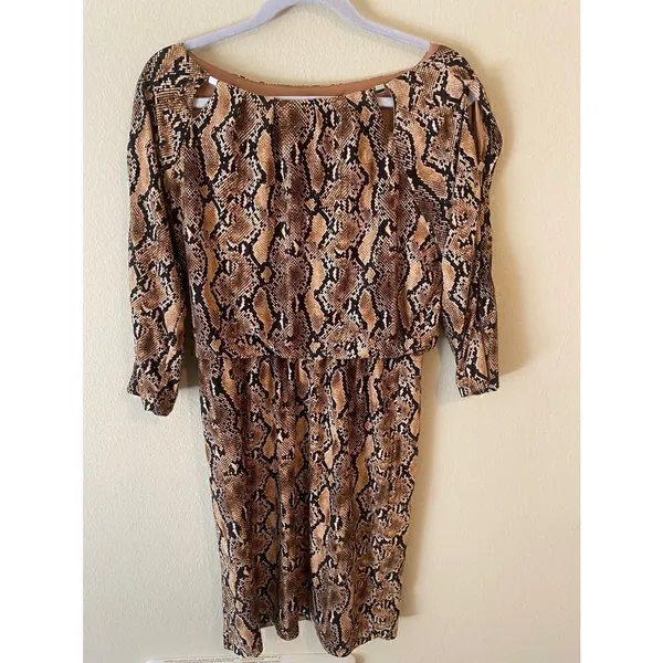 Small Thalia Sodi snake print dress - Image 2