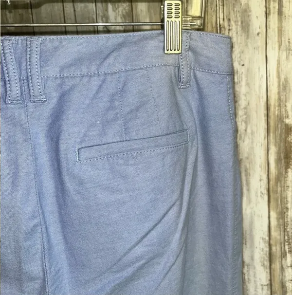 Talbots The Perfect Chino Baby Blue Straight Leg 8 - Image 6