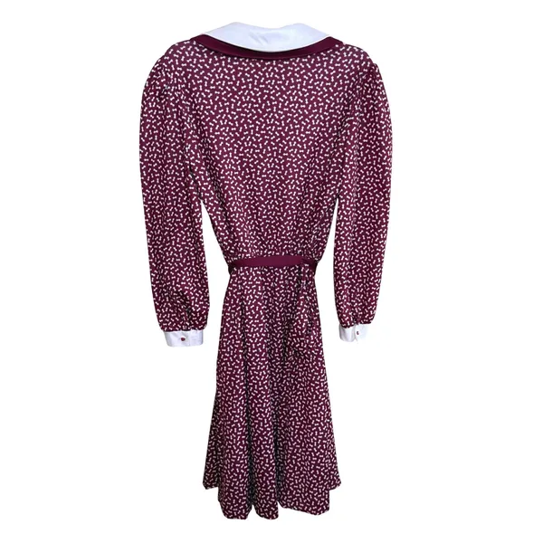 Sears The Shirtdress Dress Womens Medium Vintage 70s Peter Pan‎ Collar - Image 5