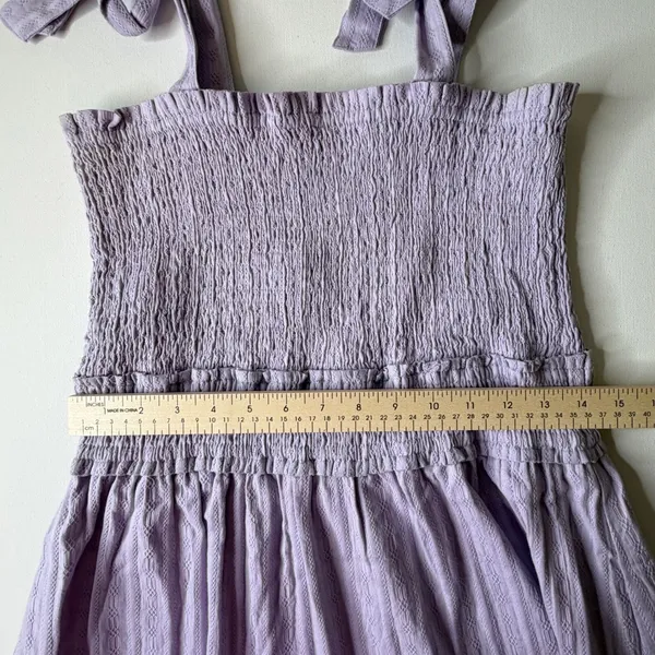 NWT Lost + Wander Angel in Disguise Maxi Dress‎ Small Lavender Smocked Cottage - Image 9