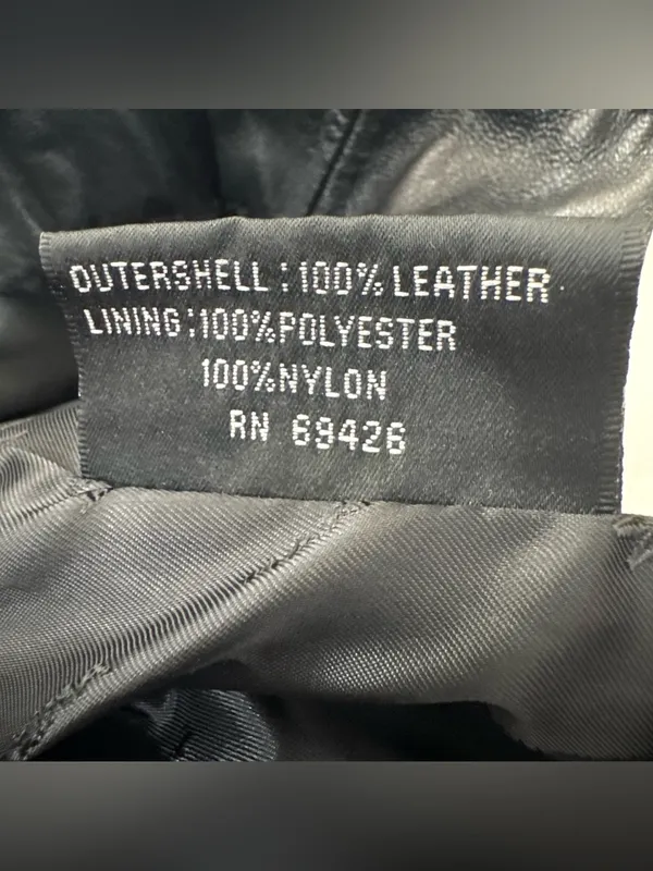 Vintage‎ Wilsons Leather Maxima Ladies Jacket 100% Leather Medium Black - Image 6
