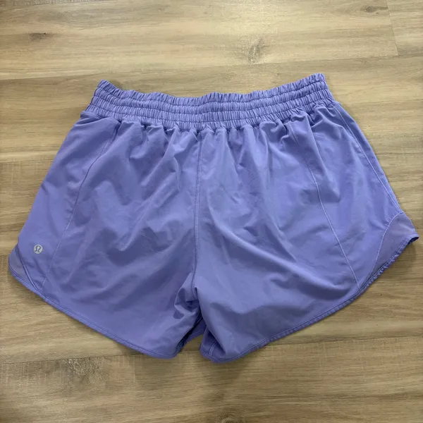 Lululemon Hotty Hot High-Rise Lined Short 4" Dark Lavender Women Size 10 - Image 3