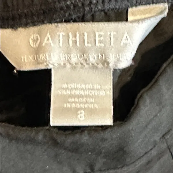 Athleta Textured Brooklyn‎ Jogger Black Size 8 - Image 7