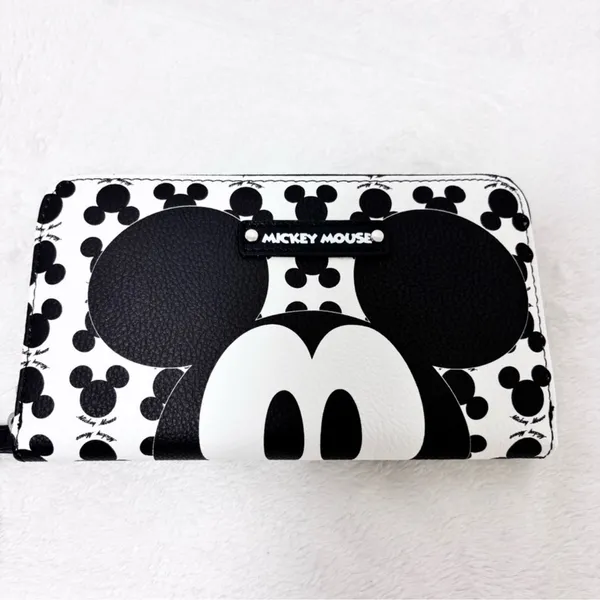 Disney Mickey Mouse Black and White‎  Wallet  NEW - Image 4