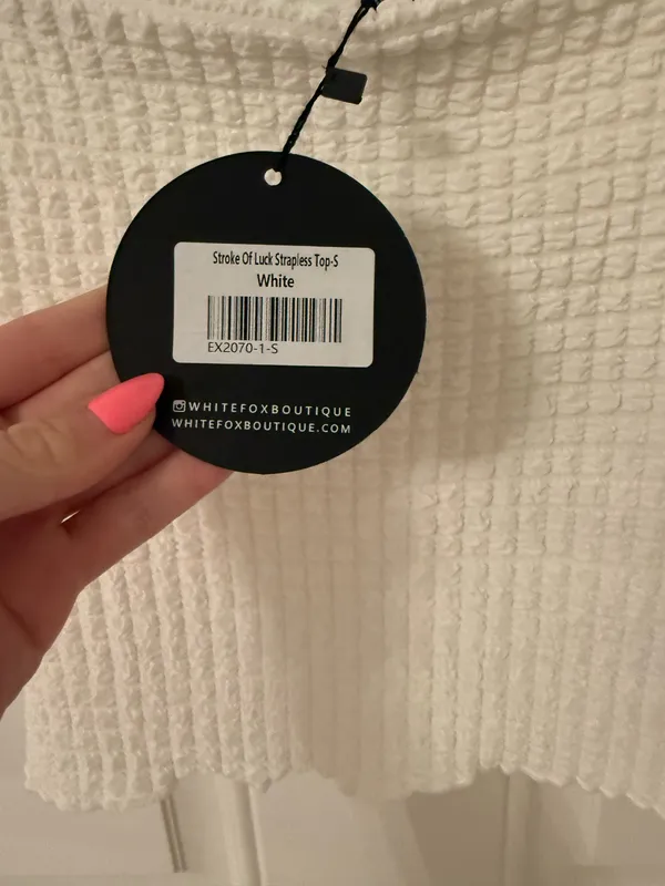 White Fox Boutique Tube Top - Image 4