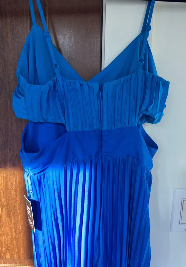 Express Blue Maxi Dress - Image 4