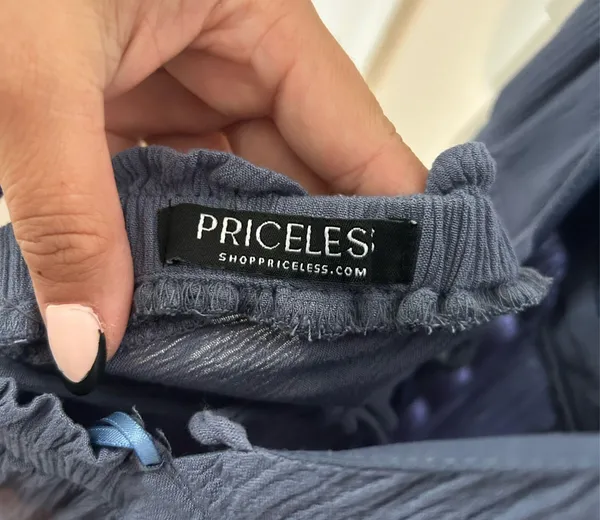 Shop Priceless Blue summer dress - Image 5