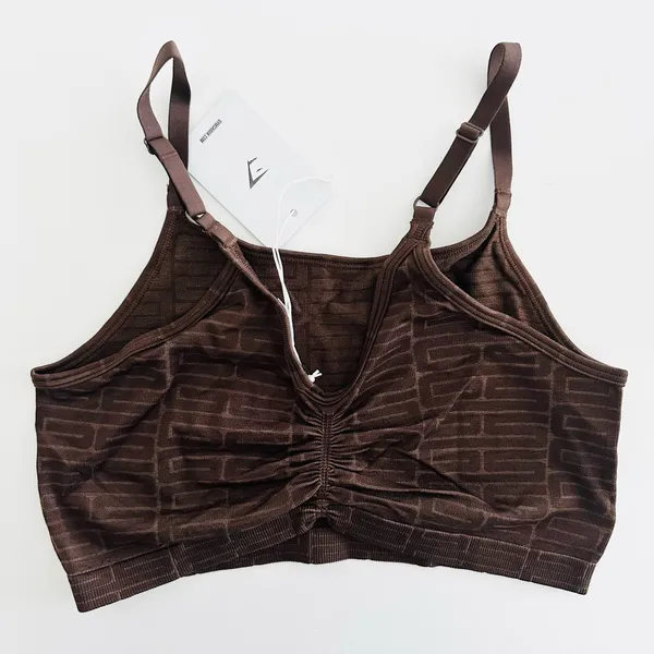 Gymshark M Adapt Monogram Seamless Midi Tank - Image 2