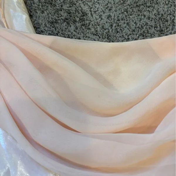 Vintage Pink Maxi Dress Size XS - Image 3