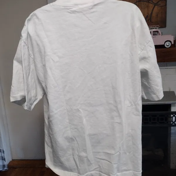 Diamond Supply Co. Vintage 90s Diamond Dust space NASA White Graphic T-Shirt - Image 4