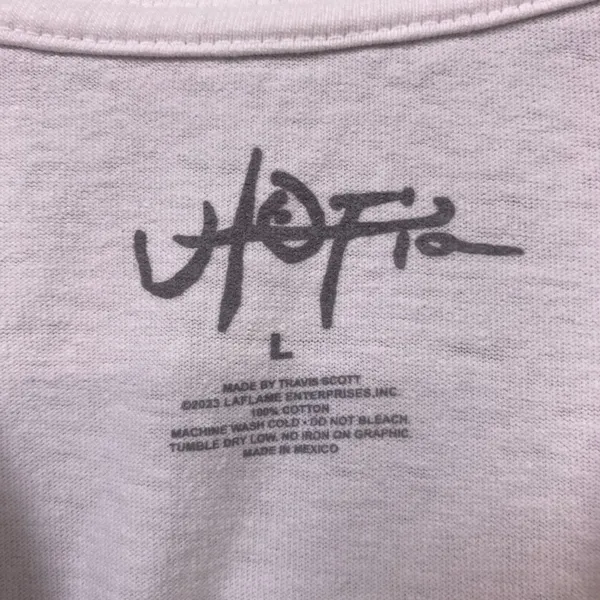 Utopia C1 Topia Pack Travis Scott Hip Hop T-Shirt Size Large - Image 4
