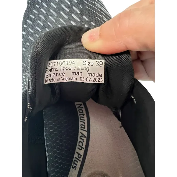 Dansko Peony Women's Walking Shoes Black Size 39 - Image 8
