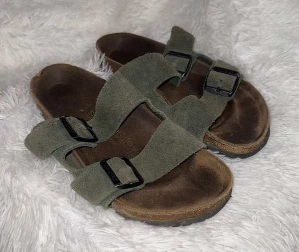 Birkenstock Arizonas Desert Dust Theme size 38 Sandals - Image 4
