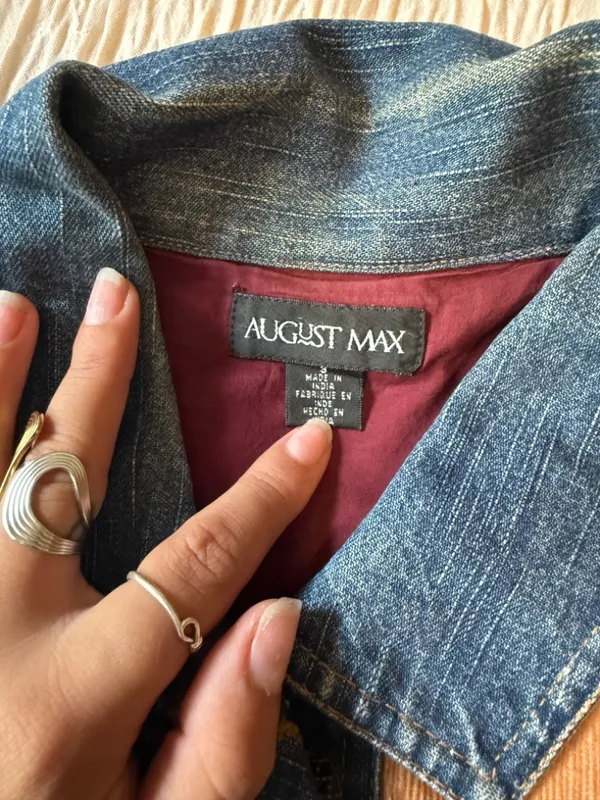 August Max Patchwork Jacket - Image 4