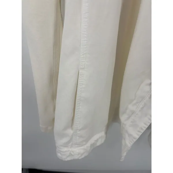 Lululemon off white open front hooded performance cardigan womens XS yoga lounge - Image 4