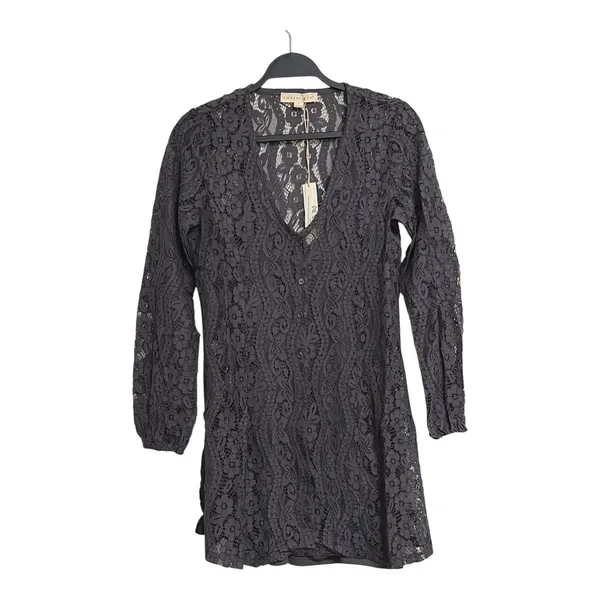 Lovestitch Black Love Letter Lace Mini Dress size Small NWT - Image 3