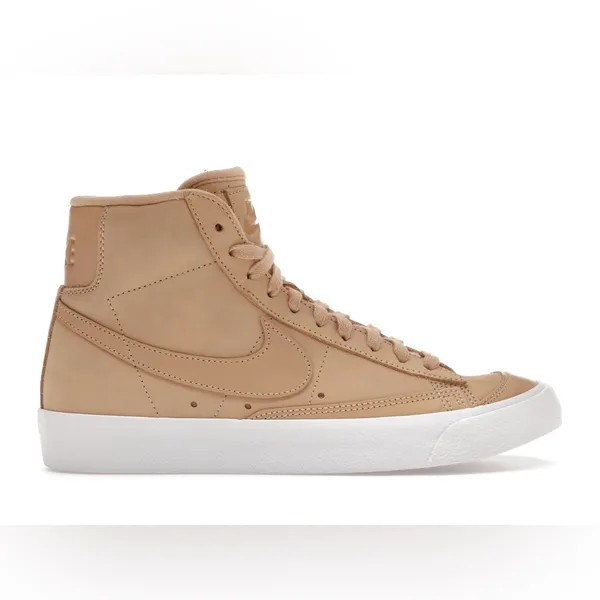 Nike Women's Blazer Mid Premium Sneakers ‘Vachetta Tan' DQ7572-200 Size 9 - Image 4