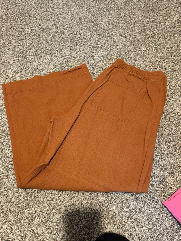 Target Linen Pants Wide-Leg - Image 2
