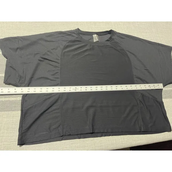 CALA Activewear Athletic T Shirt Top Black XL Moisture Wicking‎ Short Sleeve - Image 3