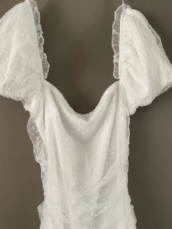 Windsor White Bodycon Dress - Image 4