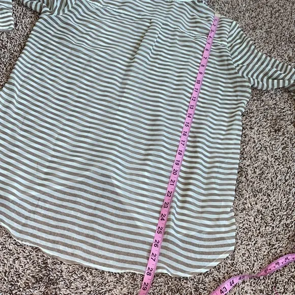 5/$30 🎈 Old navy women’s large striped button down blouse‎ - Image 5