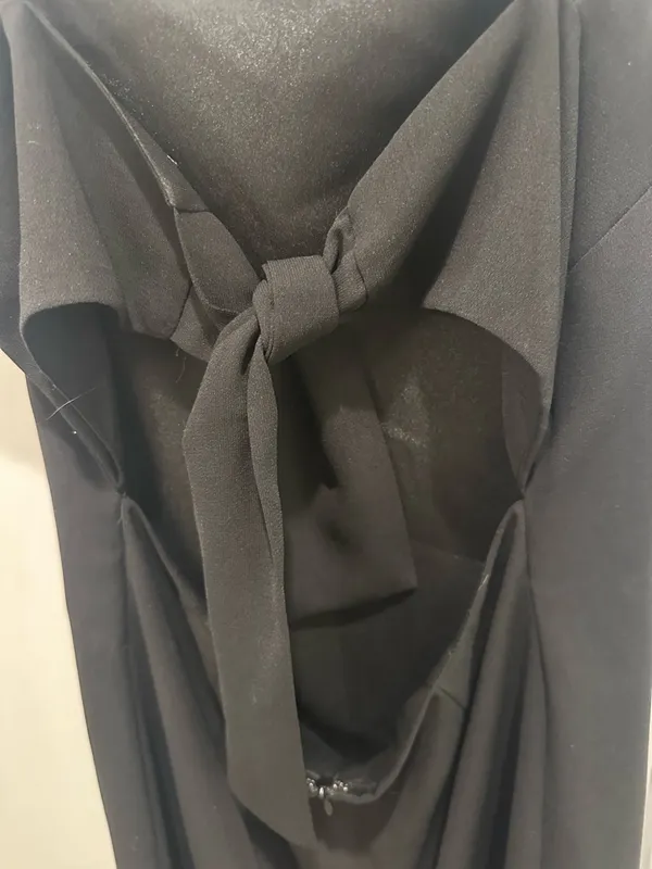 Lulu's Black Mini Slip Dress - Image 3