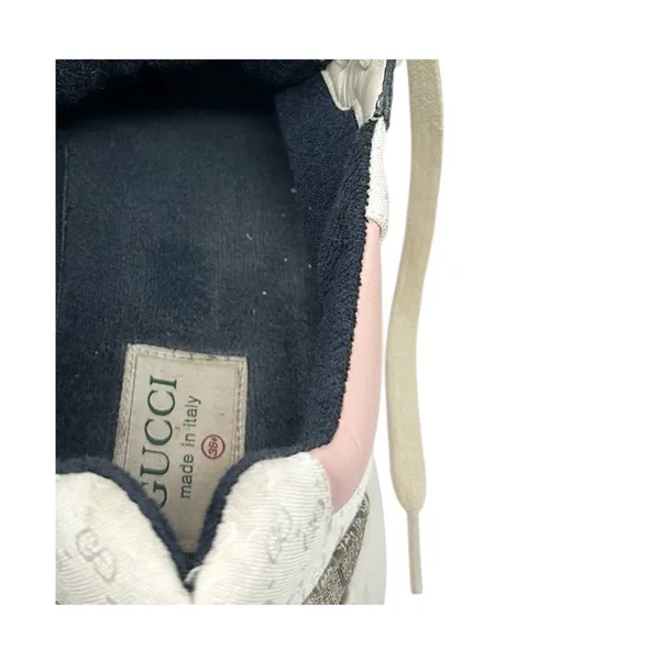 Gucci Rhyton GG Canvas Multi Monogram Low Top Sneakers Runners Size 38.5 - Image 11