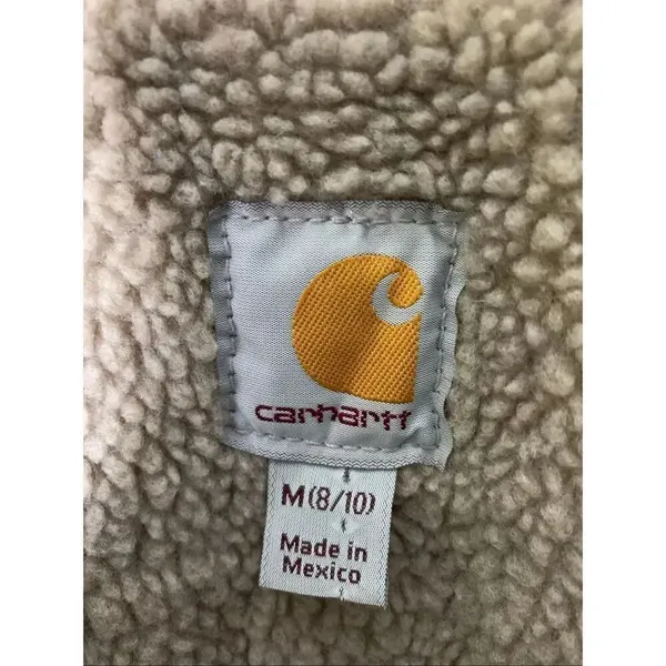 Carhartt sherpa vest mauve gray women's size medium - Image 4