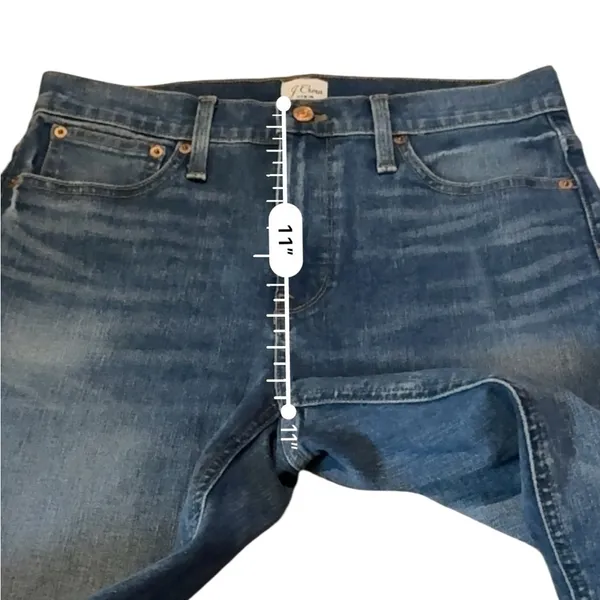 J.Crew Demi-Boot Crop Jeans Women’s Size 29 Medium Wash High Rise‎ Homestead - Image 11