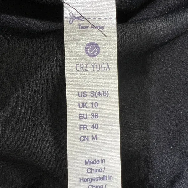 CRZ YOGA Pleated Tennis Skirt Athletic Golf Skort Activewear Black Small‎ - Image 6