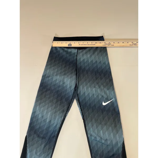 Nike Presto Dri‑Fit Performance Leggings Size M Black & Blue - Image 3