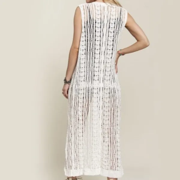 *NEW* Adora Knit Cardigan White Size undefined - Image 2
