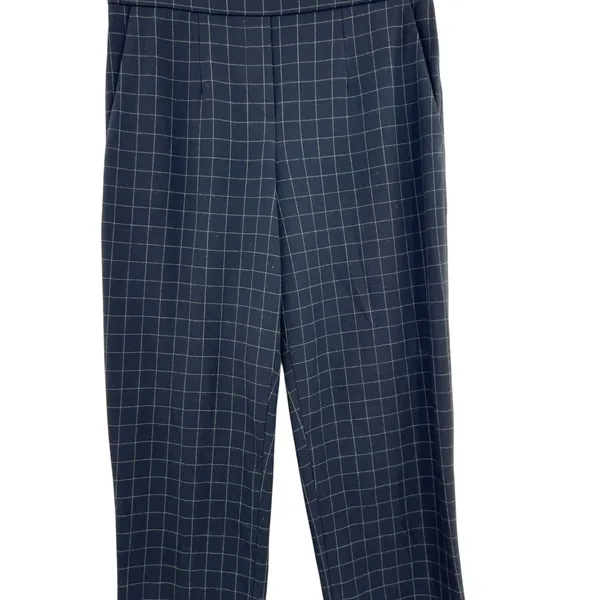 Aritzia‎ Babaton Conan Pants Windowpane Check Print Black Size 00 - Image 3