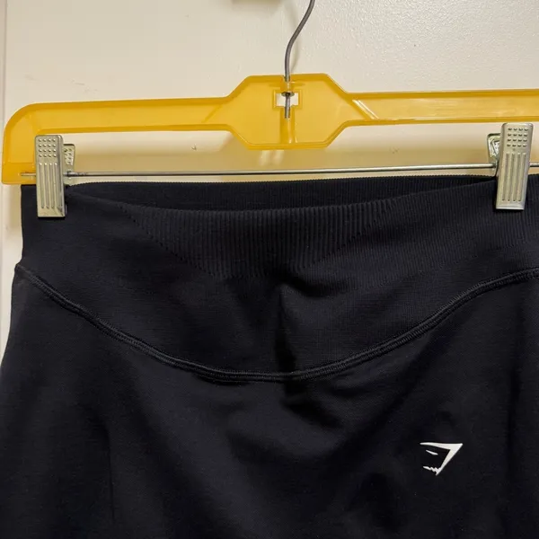 Gymshark Training Seamless Leggings Black Womens Activewear Workout Size XS‎ - Image 5