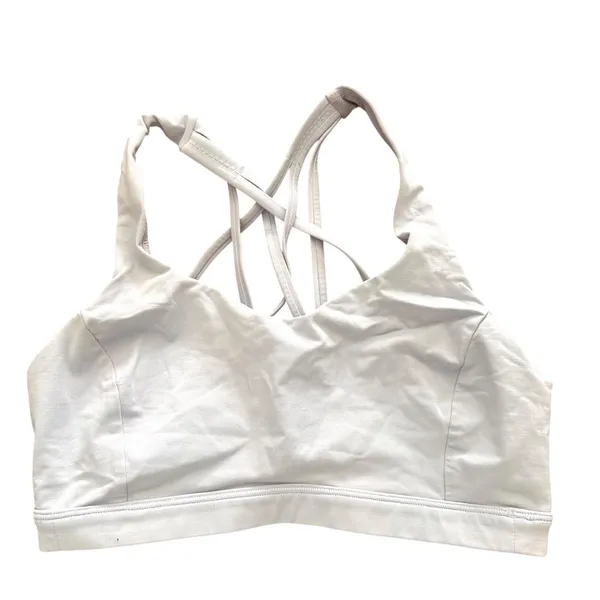 LULULEMON Free To Be Serene Sports Bra Lavender Dew‎ Sz 6 - Image 2