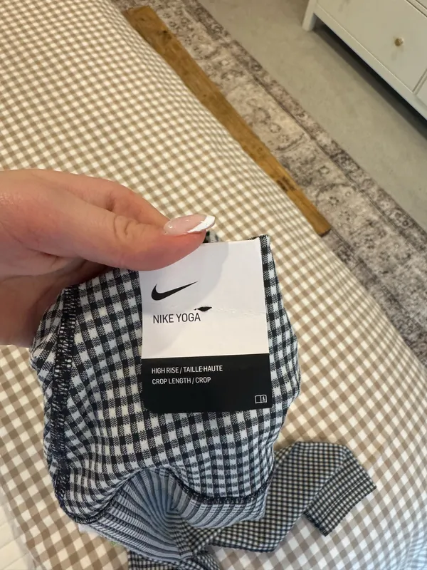 Nike Gingham Leggings - Image 4