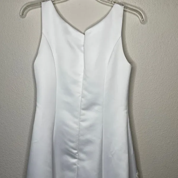 Dollar Clothing Wedding‎ Dress White - Image 4