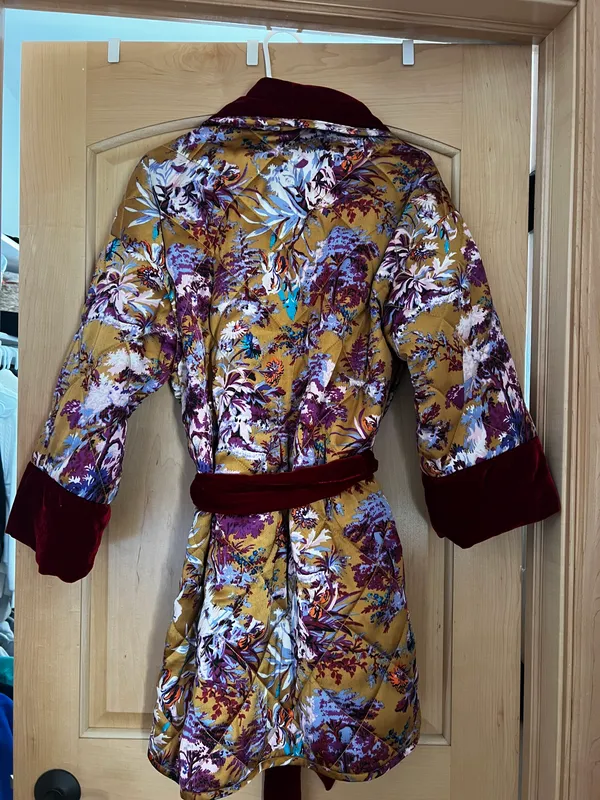 Anthropologie Quilted Robe - Image 8