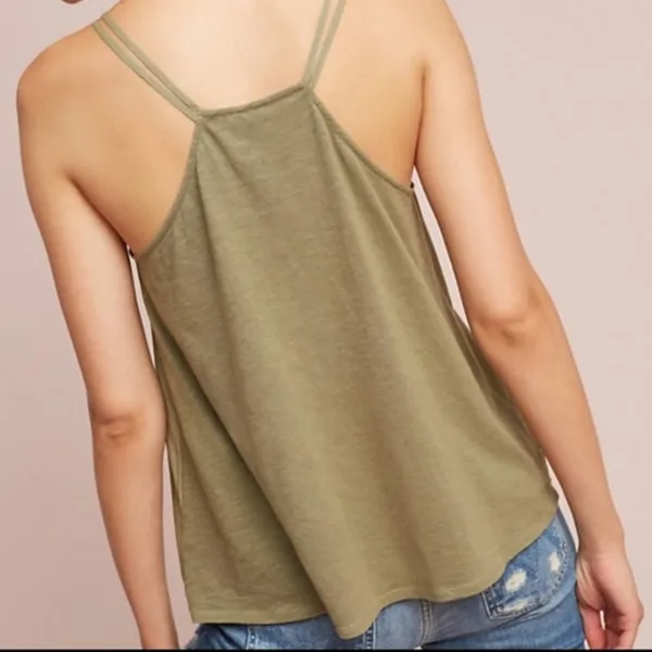 Anthropologie Akemi Kin Needlepoint tank S - Image 8