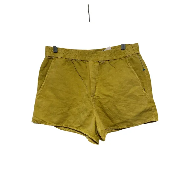 Zara Women's Olive Green High Rise Elastic Waist Shorts Size S NWT - Image 2