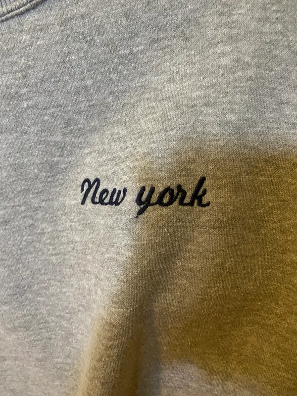 New York Grey Sweatshirt - Image 3