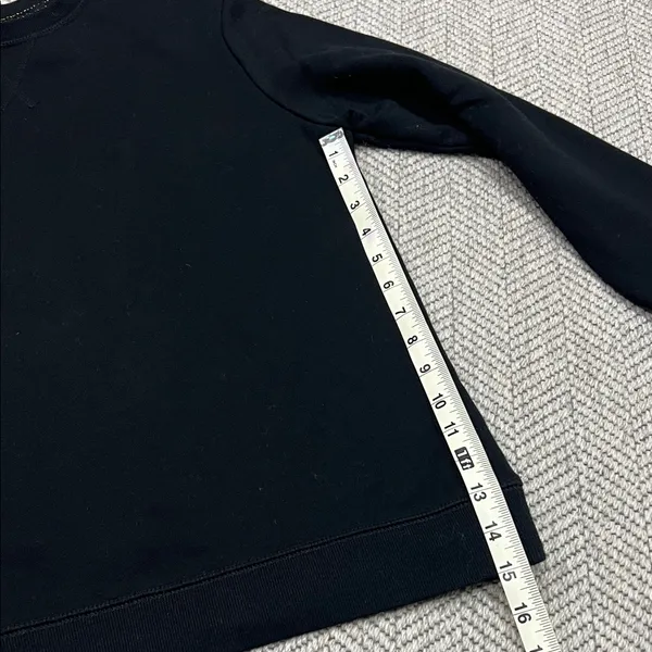 Wondershop Black Crewneck Pajamas Sweater - Image 5