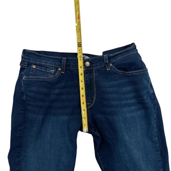 Levi's‎ Jeans Women's Dark Wash Bootcut Flared Denim Pants Size 35W 0L - Image 4