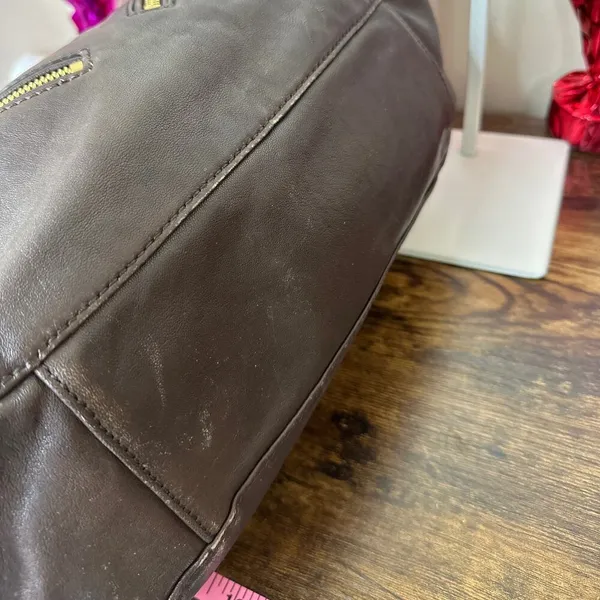 MICHAEL KORS Brown Matilda Shoulder Tote - Image 5